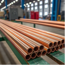 Медная труба для холодильного оборудования 8x1 мм М3р ГОСТ 617-2006