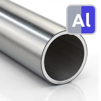 Алюминиевая круглая труба 250x30 мм толстостенная прессованная А6 ГОСТ 18482-2018
