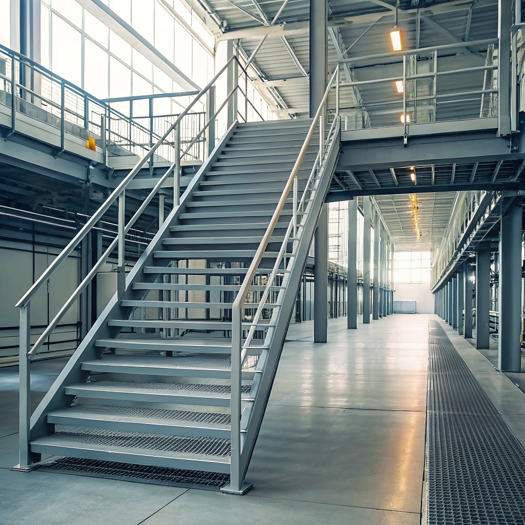 Стальные лестницы и площадки