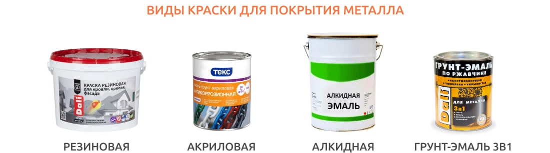 виды эмалей для стали