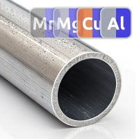 Дюралевая круглая труба 12x1.2 мм ВД1 ГОСТ 23697-79