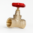 Клапан запорный латунный