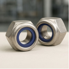 Самоконтрящаяся низкая гайка ОЦ М5 кор. 25 кг DIN 985