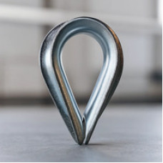 Коуш для стальных канатов ОЦ 16 мм кор. 20 шт DIN 6899A