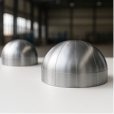 Оболочка цеппелиновая из оцинкованной стали 1500x0,55x350 мм ГОСТ 23208-2003