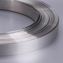 Нержавеющая лента матовая Н 0,05x25 мм AISI 316L DIN 1.4541