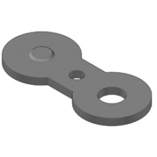 Чугунная заглушка З-50 поворотная СЧ20 ГОСТ 6942-98