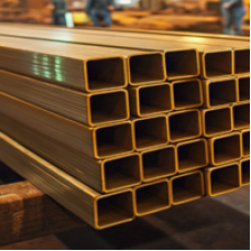 Латунная профильная труба 58x25x2 мм Л96 ГОСТ 20900-2014