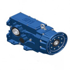 Коническо-цилиндрический мотор-редуктор Siti серии MBH 125 3000 Нм