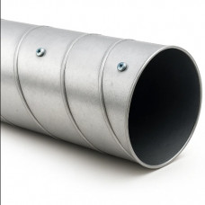 Воздуховод нержавеющий 0.5x280 мм спирально-навивной