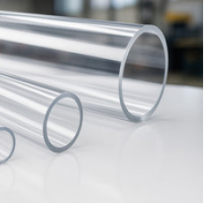 Труба из поликарбоната 15x2 мм 2 м. прозрачная