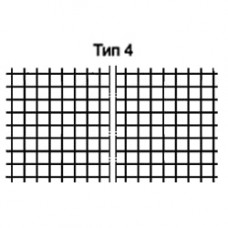 Нержавеющая сварная сетка тип 4 100x200x10x3 мм ГОСТ 23279-2012