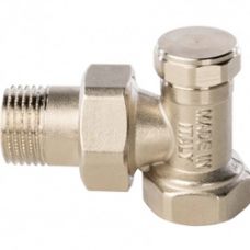 Обратный клапан из серого чугуна фланцевый DN 50 PN 10 L=125 угловой литой ГОСТ 3326-86