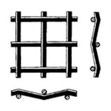 Нержавеющая рифленая сетка Р 13x4 мм 20x13 ГОСТ 3306-88