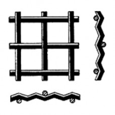 Нержавеющая рифленая сетка СР 35x5 мм 12x18Н9Т ГОСТ 3306-88