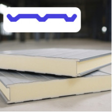 Стеновая ТСП 50x1000 мм, МВ, Z-Lock, традиционный 9 профиль, RAL 7005