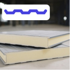 Стеновая ТСП 50x1000 мм, МВ, Z-Lock, профиль трапеция 50/50, RAL 7005